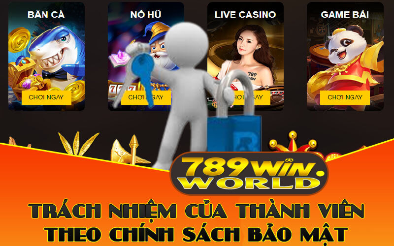 Trách nhiệm của thành viên theo chính sách bảo mật 789Win